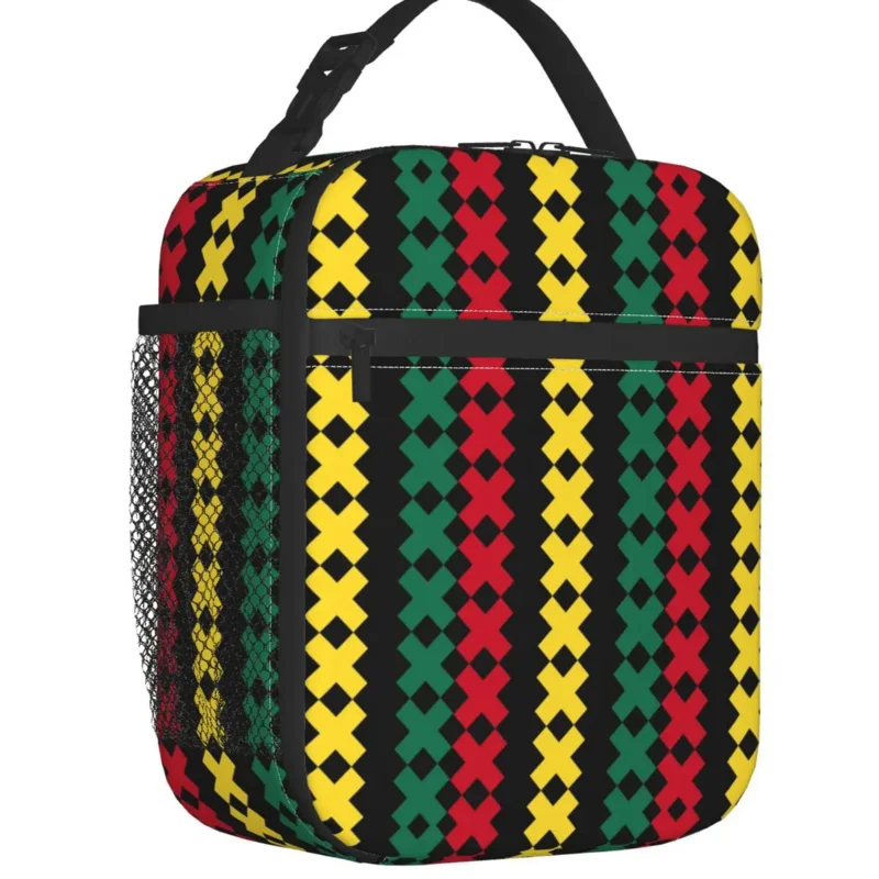 

Ajax Bob Marley Football Insulated Bag For Camping Travel Three Birds Waterproof Cooler Thermal Lunch Box Women Children