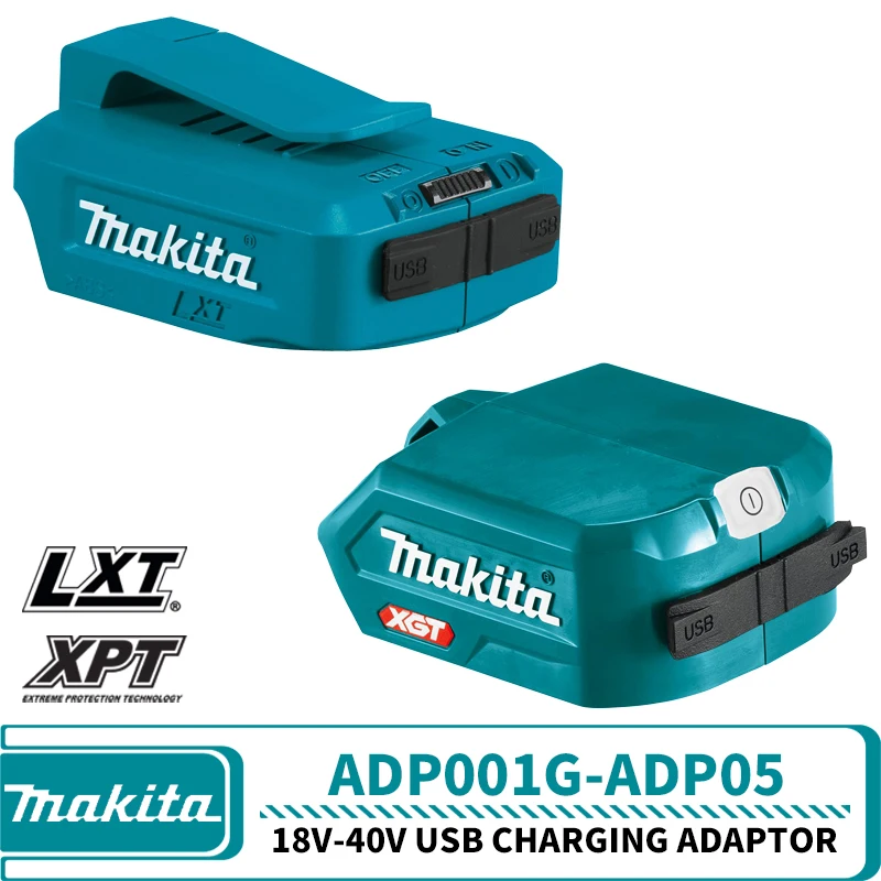 skipper Kollektive sti Makita ADP001G XGT 40V Battery Charger Adaptor ADP05 18V USB Charging  Adaptor Power Tool Accessories _ - AliExpress Mobile