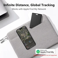 Thin Wallet Tracker Card Smart Tag Work with Find My (iOS Only) Bluetooth Search Air Tracker Tag Locator Wallet Finder Card - Image 5