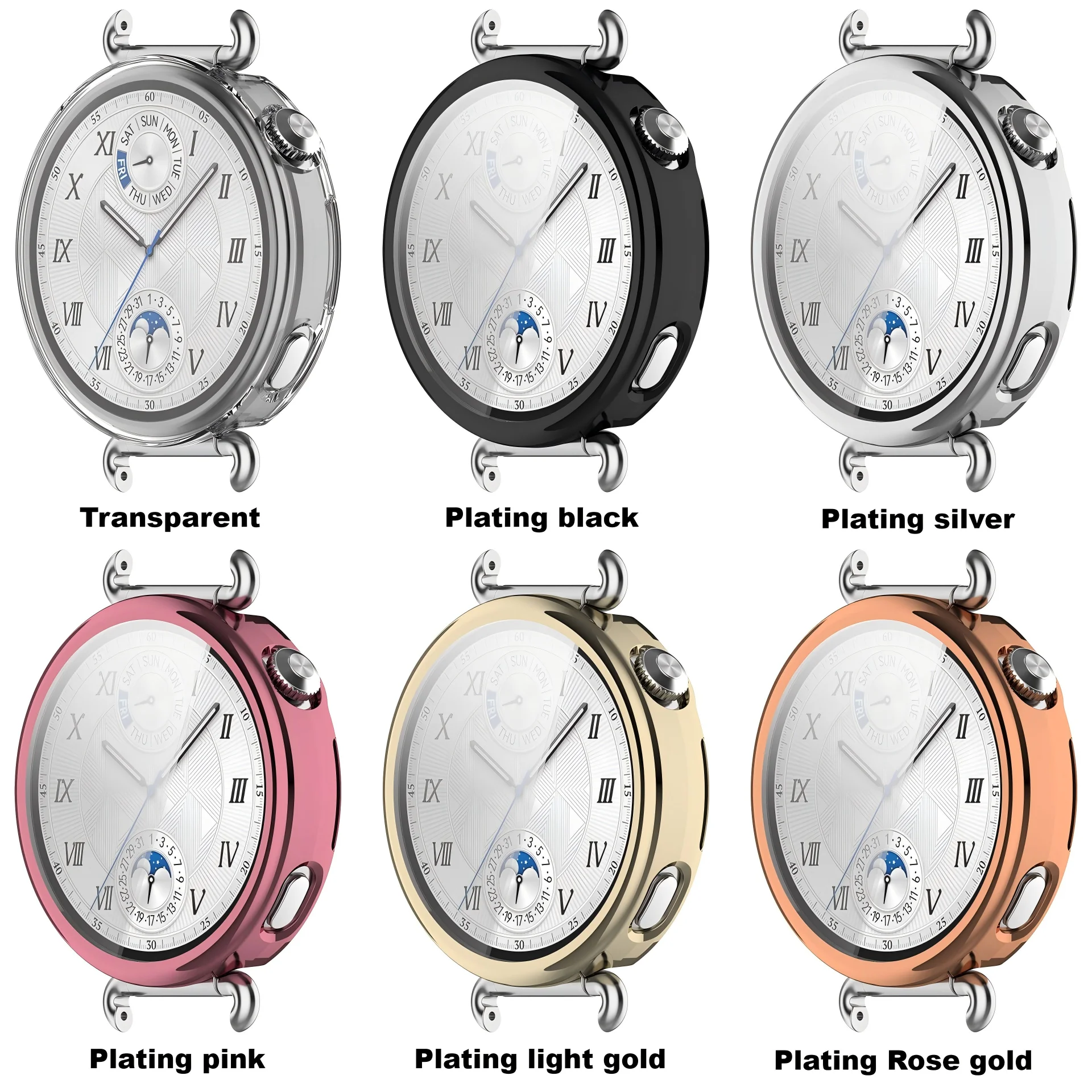 Durable TPU Protective Shell for 41mm Smartwatch - Full Coverage Accessories