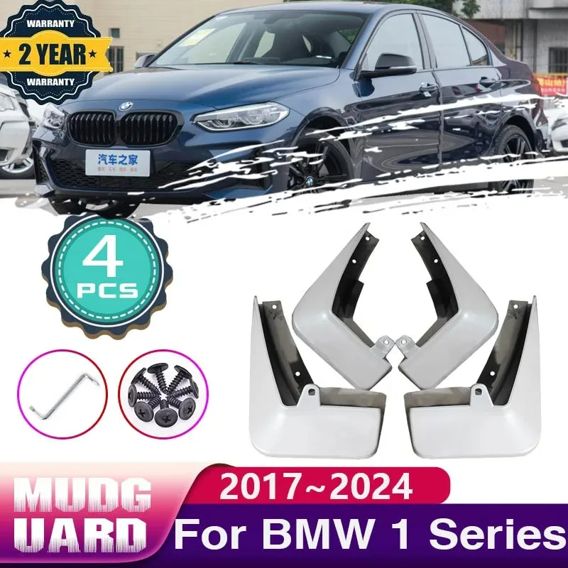 

4x Car Rear Fender for BMW 1 Series F52 2017~2024 Mud Flaps Splash Guards Wheel Mudguards Baking Paint Mudflaps Auto Accessories