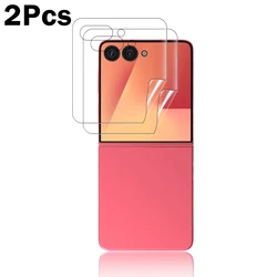 Hydrogel Anti - Scratch Screen Protector & Hinge Sticker Film - Galaxy Z Flip 7 (2 Outer Film)