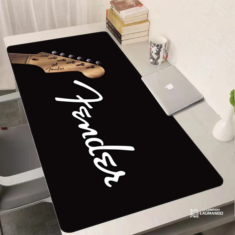 

Large Mouse Pad Xxl Mousepad Fender Guitar Gamer Keyboard Mat Game Mats Office Accessories Mausepad Gaming Computer Table Stitch
