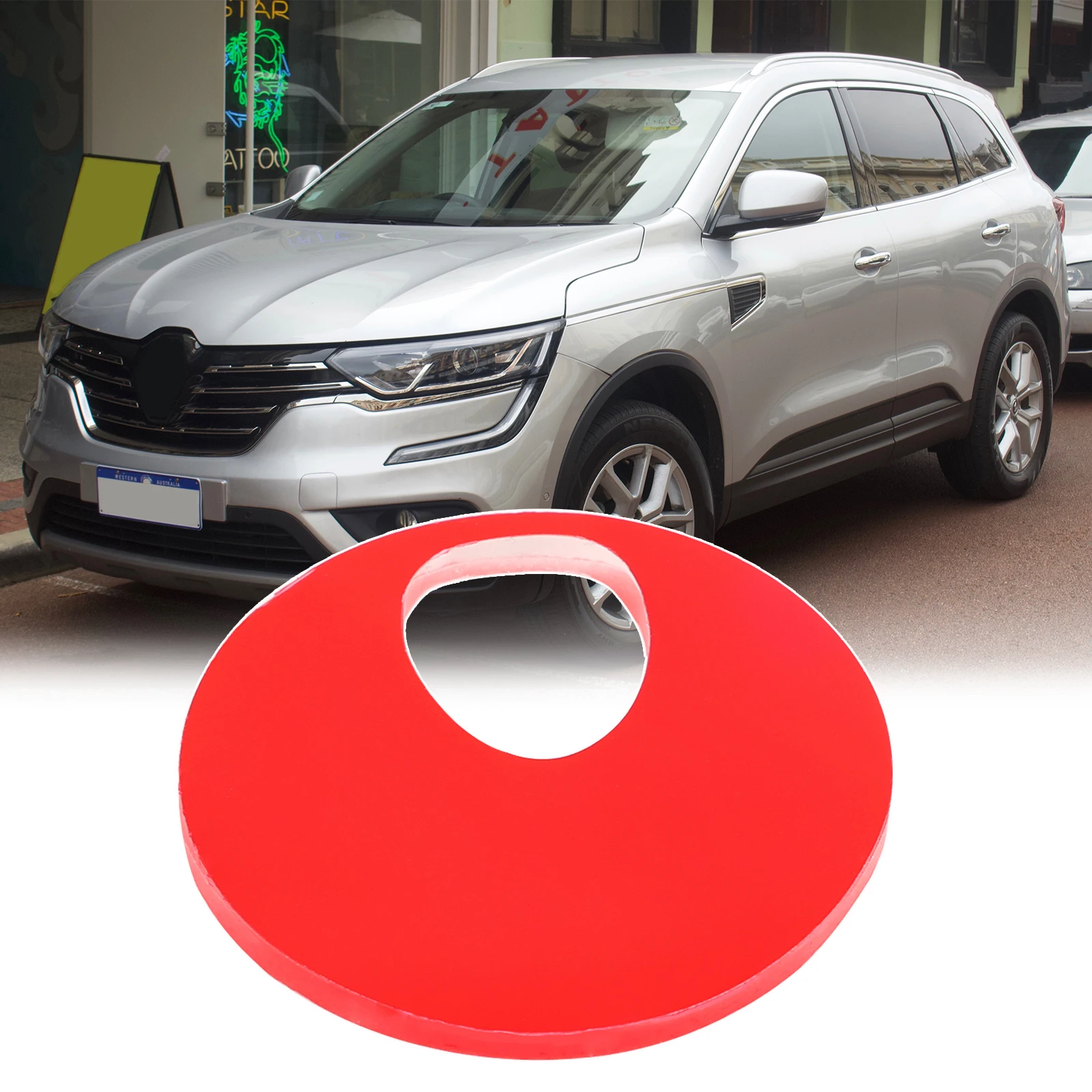 1X Cuscinetto In Gel Con Sensore Di Luce Antipioggia Per Renault Koleos Latitude Modus Grandtour Fix Tape Chip Film Cuscino In Silicone Parabrezza Ade
