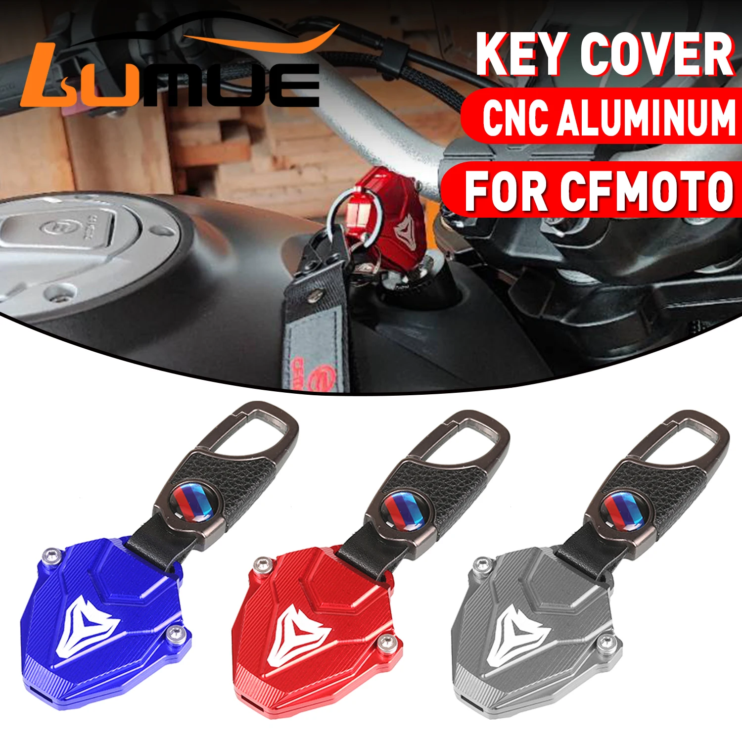 

Чехол для ключей CFMOTO 650MT 800MT 650NK 250NK 300NK 400NK 400GT 250SR 450SR 700CL-X 700 CLX MY22