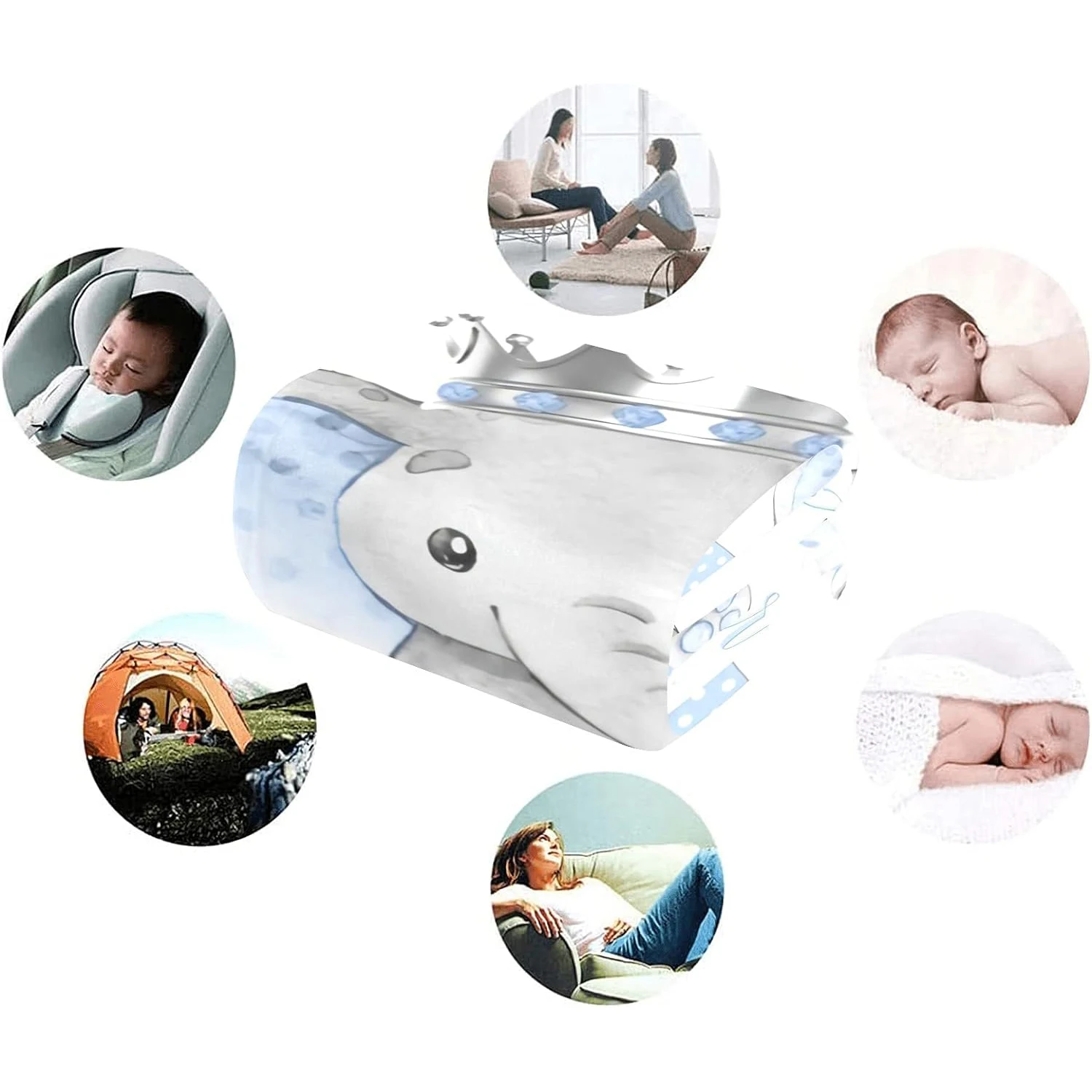 Plush and Flange Personalized Blanket Girl Name Customized Boy Gift Super Newborn Blanket Air Conditioning Blanket 6