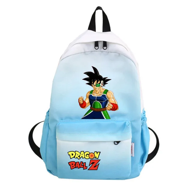Dragon Ball Z Bag Anime Logo Backpack Goku Piccolo Figure Trend Fashion