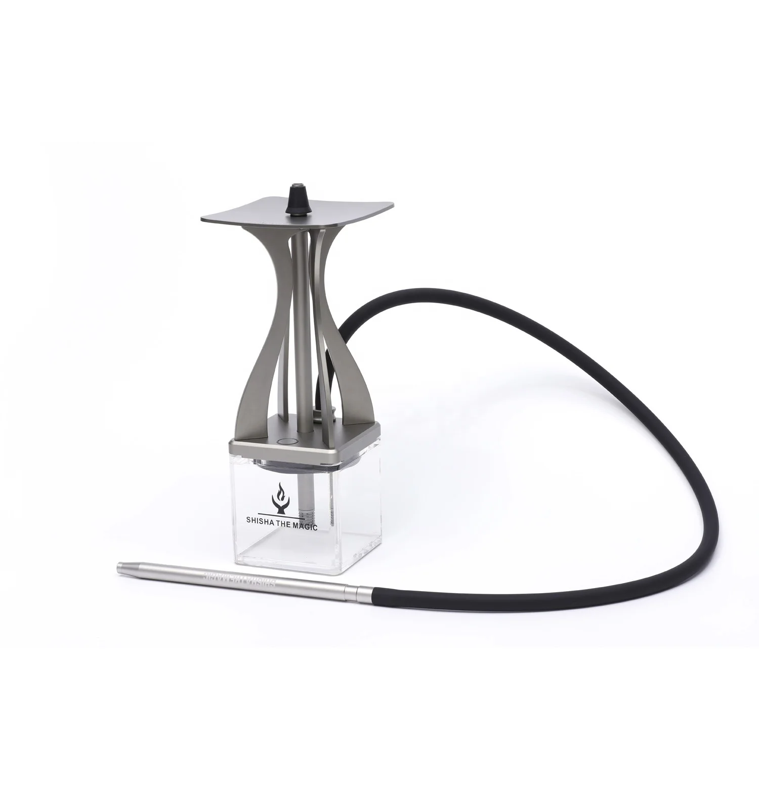 Sheesha 시샤 실리콘 호스 파이프 파티 선물용, 아크릴 커스텀 물 담뱃대 도매