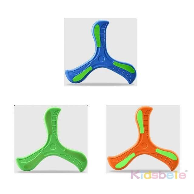 EVA 360 Degrees Returning Spinner Three-leaf Luminous Boomerang Summer Outdoor Sports Game Parent-Child Safe Competitive Toy 6