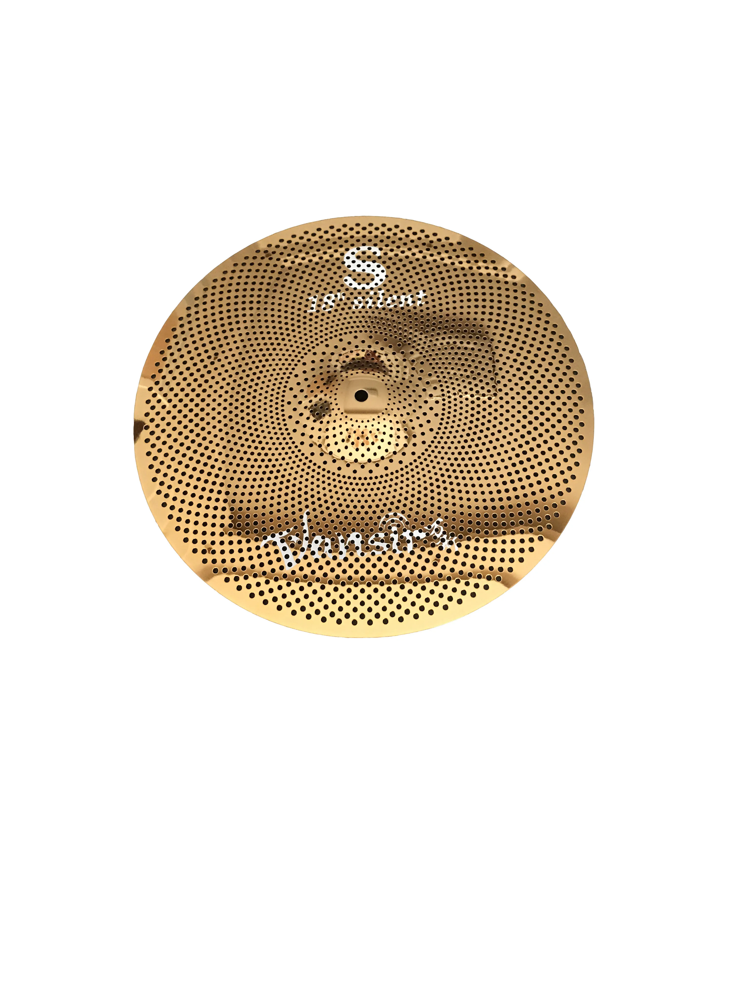 Vansir High Grade 8" Splash Low Volume Quiet Cymbals for Drum Kit