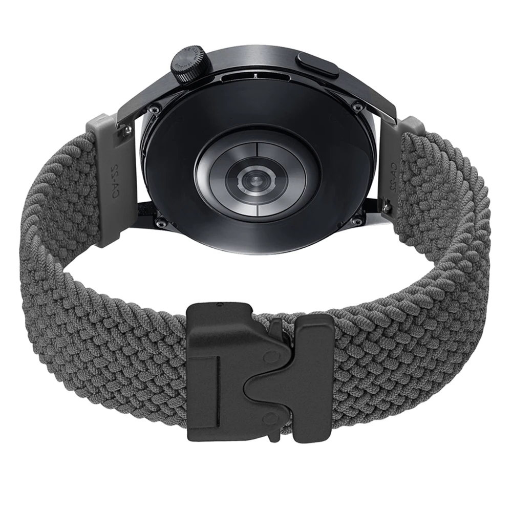 22mm Nylon Braided Replacement Wristband Strap