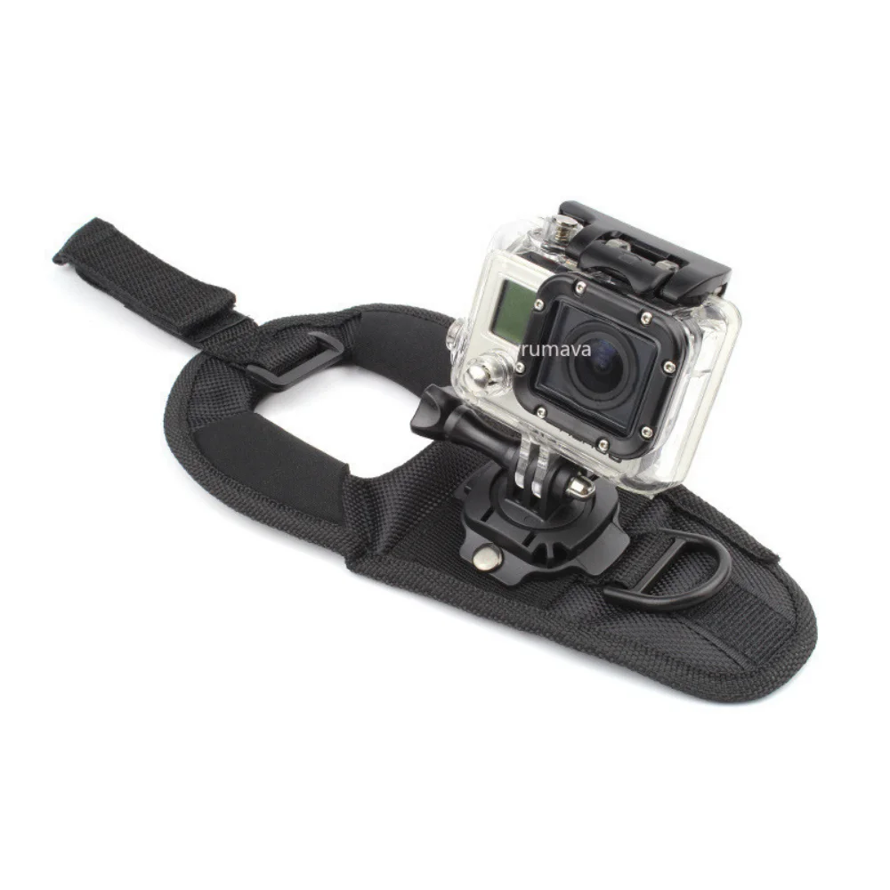 Повязка на руку с поворотом на 360 градусов, ремешок для штатива для GoPro Hero Xiaomi Yi OSMO MAX SJCAM SJ5000, адаптер для камеры Go Pro (art.: 3920c2d04dbad) - 3920c2d04dbad