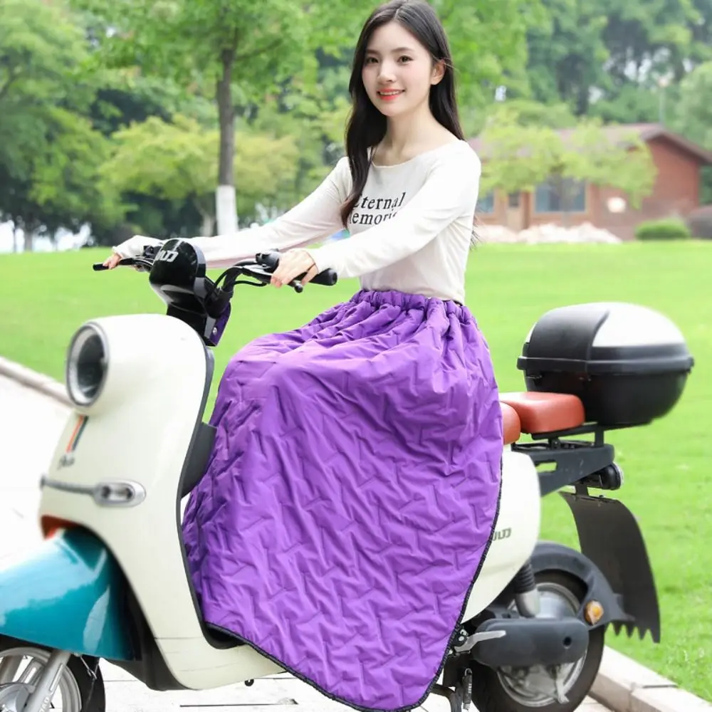 고품질 두꺼운 무릎 담요 방수 방풍 다리 앞치마 커버 따뜻한 이불 오토바이용