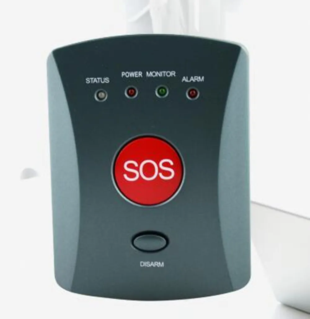 433Mhz Wireless GSM SOS Button For GSM Alarm System Home Security Alarm Emgergency Button