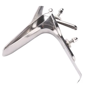 1Pcs Stainless Steel Vagina Expansion Device Adult Genitals Anal Vaginal Dilator Colposcopy Speculum Medical Feminine Hygiene 2