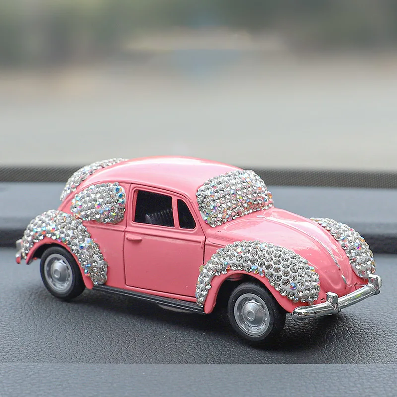 Car Bling Interior Accessories Dashboard Diamond Cute Small