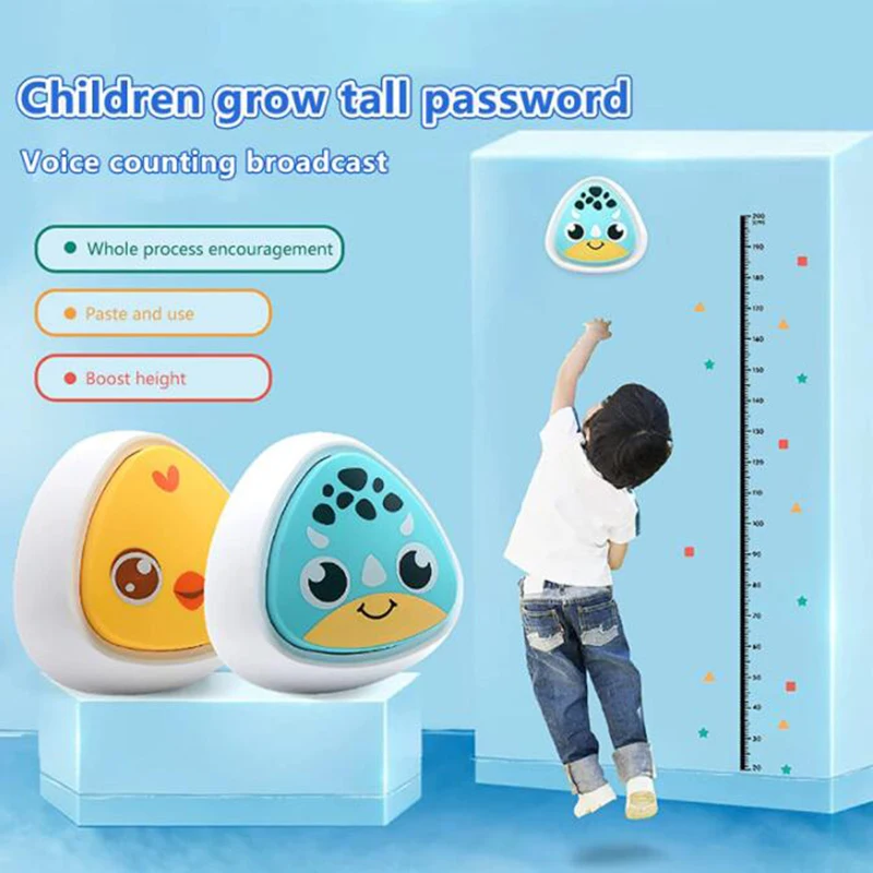 

Touch High Jump Counter Trainer Children Voice Broadcast Jump Training for Children Growth Promotion High Bounce Exercise Toy
