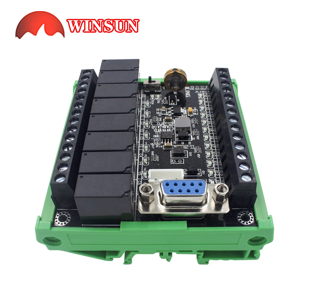 FX1N-20MR 10-28V  TTL α׷ ̺ ⺻ ɼ usbִ DC12V/24V   