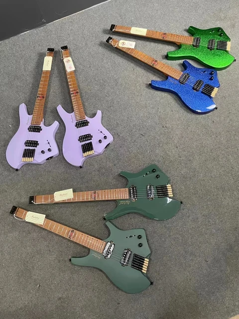 여행자와 무대 공연자에게 완벽한 30인치 헤드리스 일렉트릭 기타