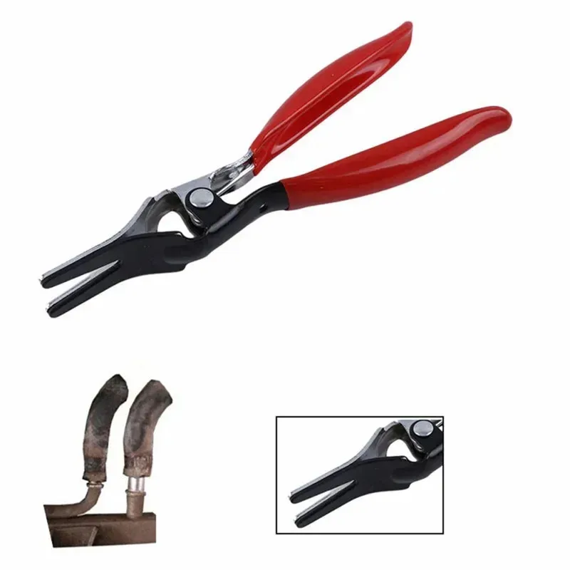 Automobile Oil Hose Pipe Buckle Removal Tool Oil Pipe Separation Clamp Joint Tightening Pliers Fuel Filter Automotive Tool