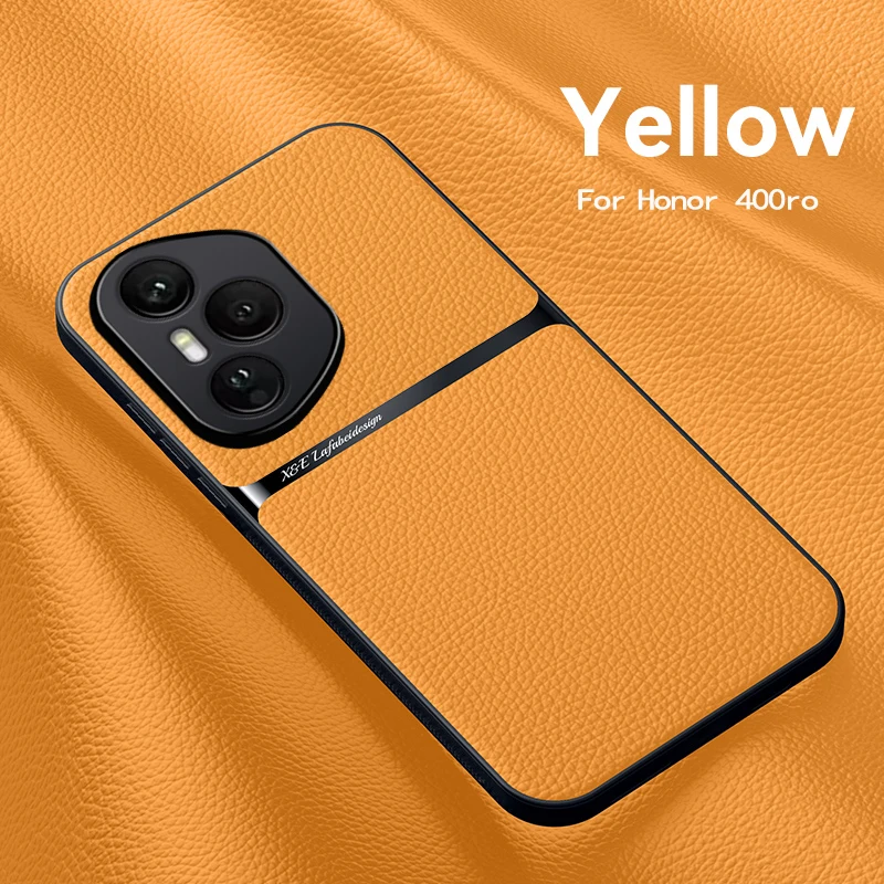 Luxury Leather Magnetic Phone Cover - Shockproof and Car Holder Compatible