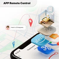MOES Tuya Matter WiFi Smart Thermostat Temperature Controller Water Boiler Electric Heating With Alexa Google Apple Smartthings - Image 2