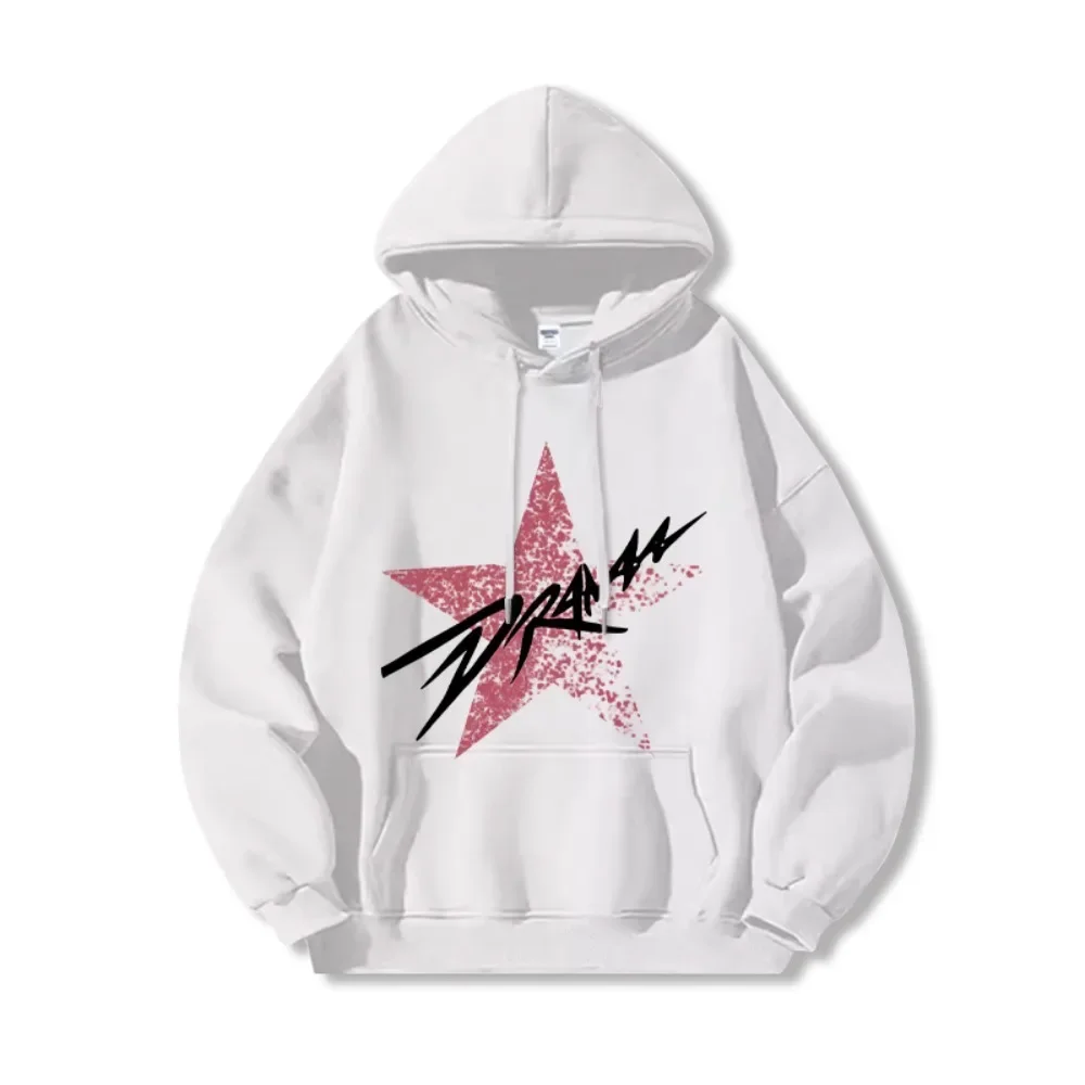 Aespa Album Drama Peripheral Sweater Jacket Women Autumn Winter Singing The Same Style Trendy Brand Fan Support Clothes 2