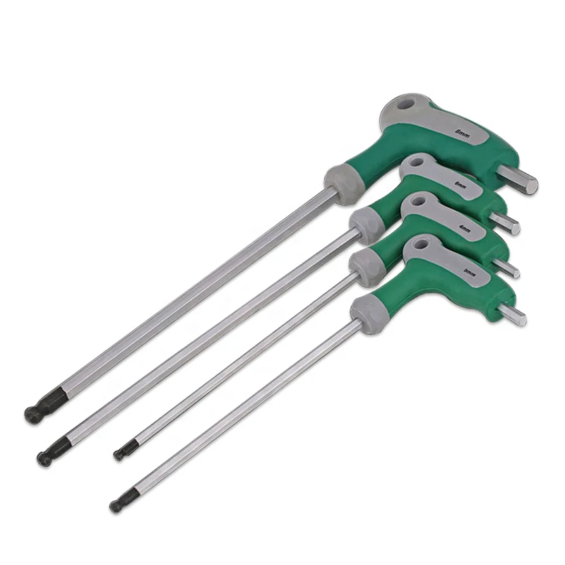 1pcs Hexagon Wrench Allen Key Hex Screw Nuts T-shape exagon Screwdriver 2.5/3/4/5/6/8mm Handle Automobile Repair Household Tool allen key set,hex wrench set,hex wrench