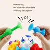 Sucula children's educational suction cup soft building blocks variety of science and education children teaching AIDS 2