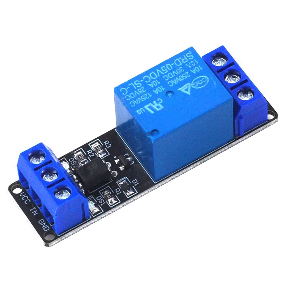 XTVTX 5 Stück 2 Kanal Relais Modul,5V DC Solid State Relais Low Level