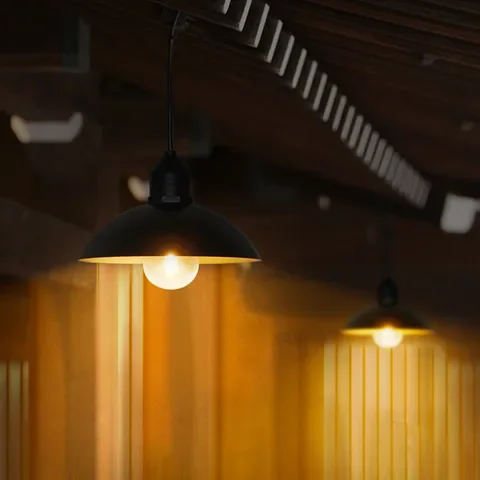 

Solar Garden Light Hanging Lantern Solar Bulb Lights Outdoor Solar Light Edison Bulbs With Solar Panel