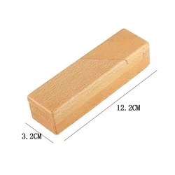 Mystery Brain Teaser Wooden Puzzle Box with Hidden Compartments (Secret Box)