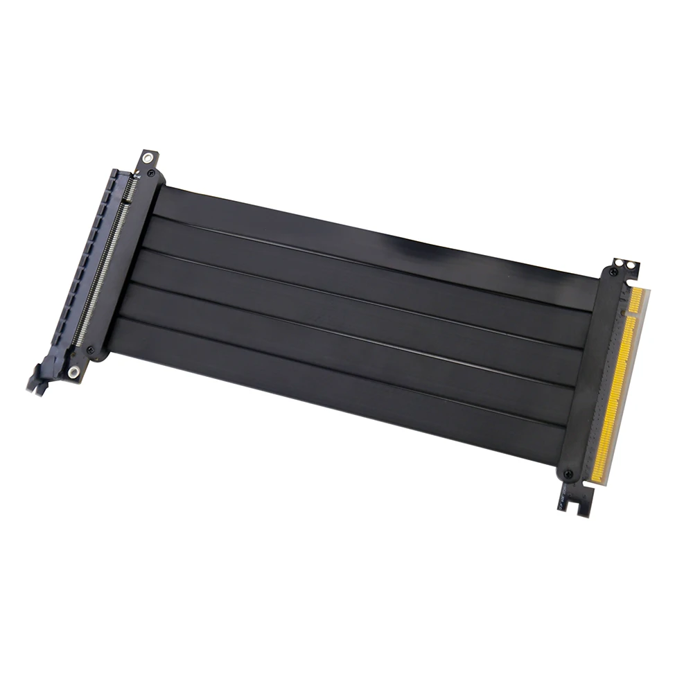 90 度/180 度 PCIe 3.0 x16 ライザーケーブル高速フレキシブル