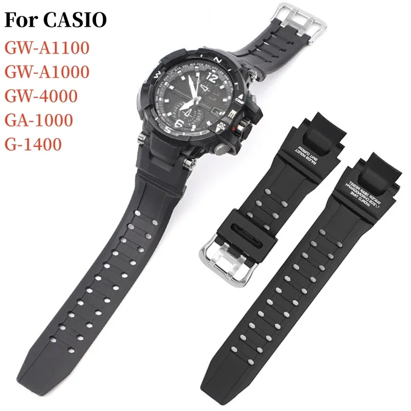 Cinturino In Silicone Per Casio Gw-4000 Ga-1000 Gw-A1000 Gw-A1100 G-1400 Cinturino Sportivo Da Uomo Con Cinturino Subacqueo Impermeabile In Tpu