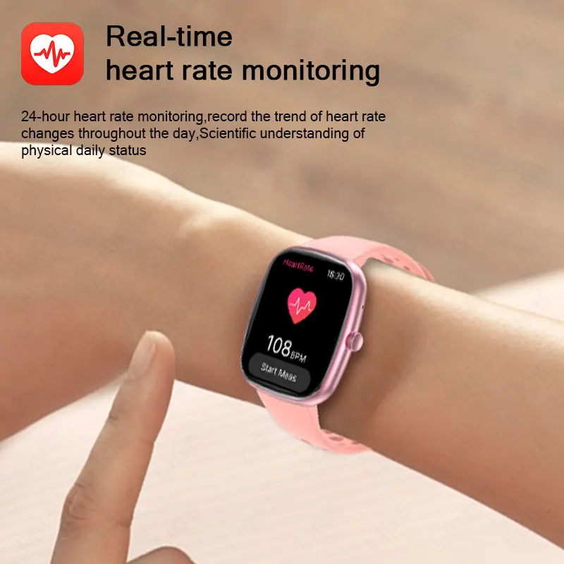 LIGE Smartwatch For Women Men 2025 New Bluetooth Talking Dynamic Island Heart Rate Sleep Monitor Sports Fitness Smart Watch Gift