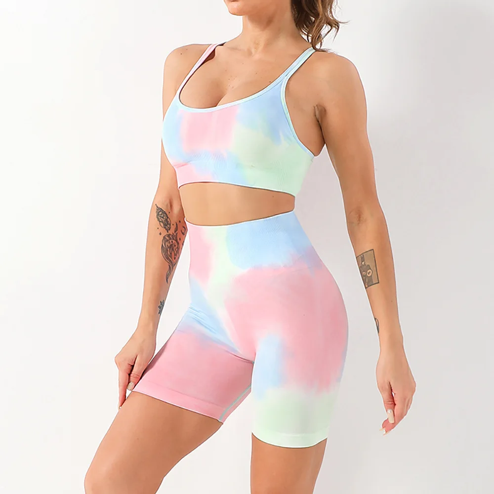 2Pc Verde - Conjunto Deportivo Tie Dye