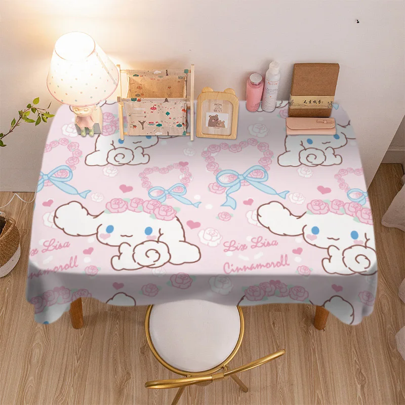

A24Tablecloth waterproof and anti-scalding no-wash coffee table mat cartoon household tablecloth