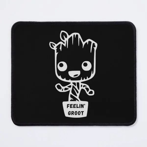Feelin Groot Dancing Mouse Pad Mousepad Anime Gamer Play Table Mat Tastiera Da Gioco Tappeto Computer Desk Pc Mens Printing