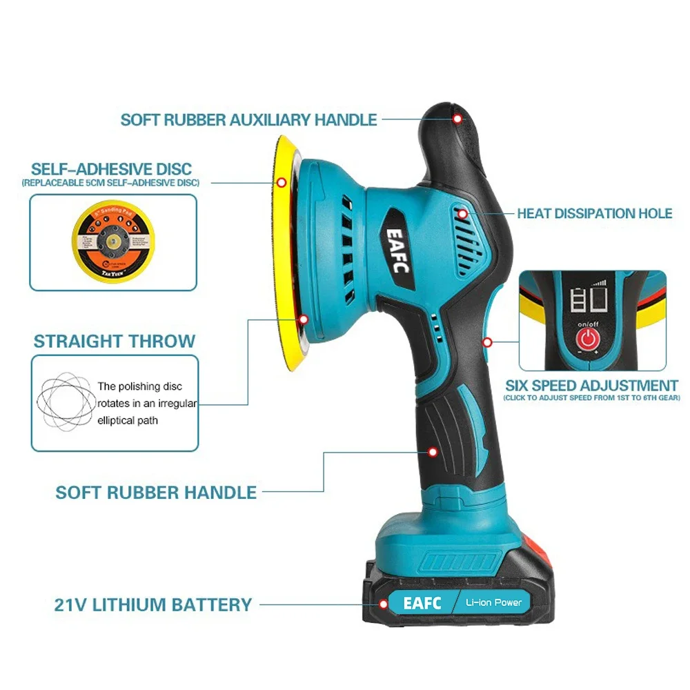 21V Cordless Polisher 2