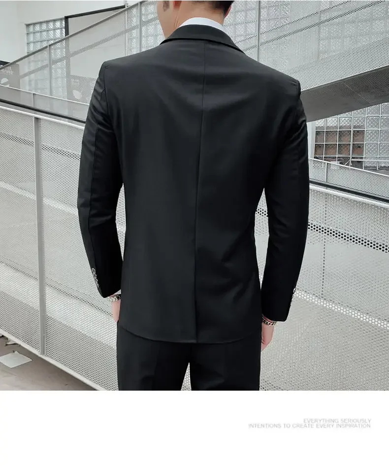Korean Three-Piece Suit View 2