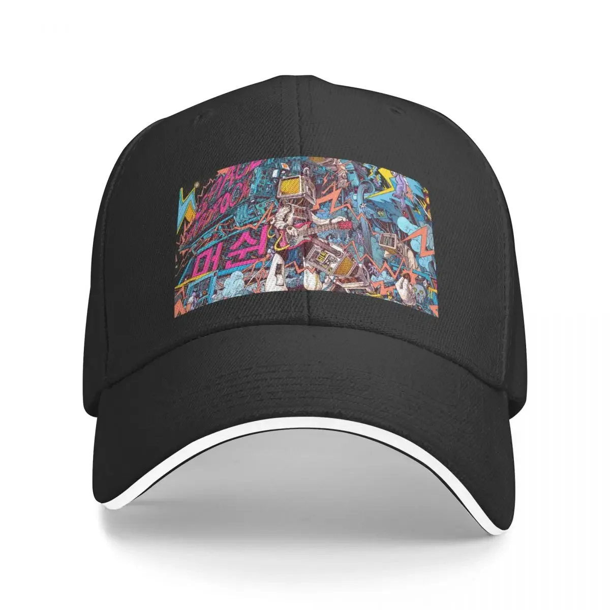 

space hard rock Baseball Cap Trucker Cap Beach Outing Anime Caps Male Women's