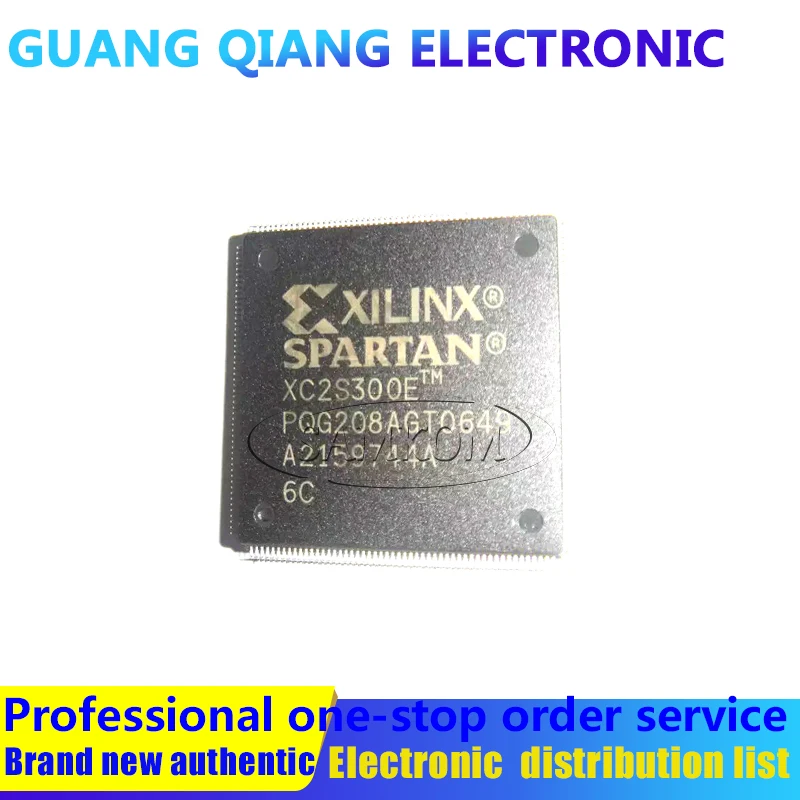 

1PCS XC2S300E-6PQG208C IC FPGA 146 I/O 208QFP