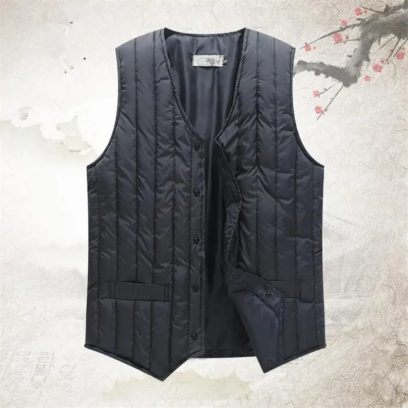 NAVY DOWN WAISTCOAT