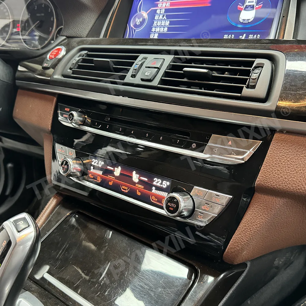 車のLCDタッチスクリーン,エアコンパネル,BMW 5シリーズ,f10,f18,2010