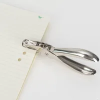 Single Hole Puncher Metal 3mm/6mm Pore Diameter Punch Pliers Hand Paper Scrapbooking Punches Punching Tools 3