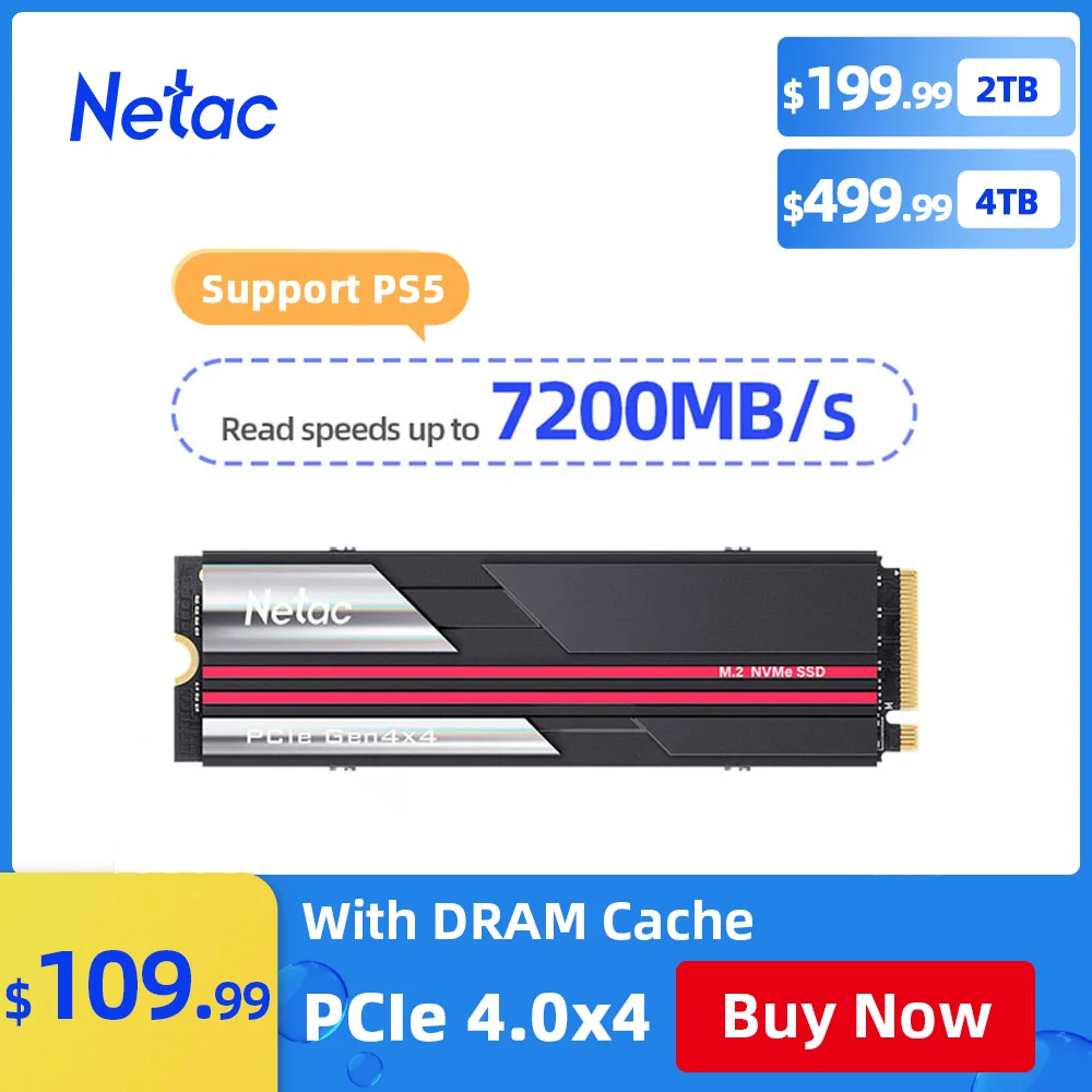 Netac Ssd 1tb 2tb 4tb Ssd M2 Nvme Pcie 4.0 X4 M.2 2280 Nvme Ssd Drive Internal Solid State Disk For Ps5 Desktop - Solid State Drives - AliExpress - Апрельский топ товаров с Али