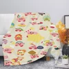 K-Kirby the Star Warrior-S Halloween Throw Blankets and Bedspreads Throw Blanket for Sofa Double Bed Blankets & Throws Cobija 3