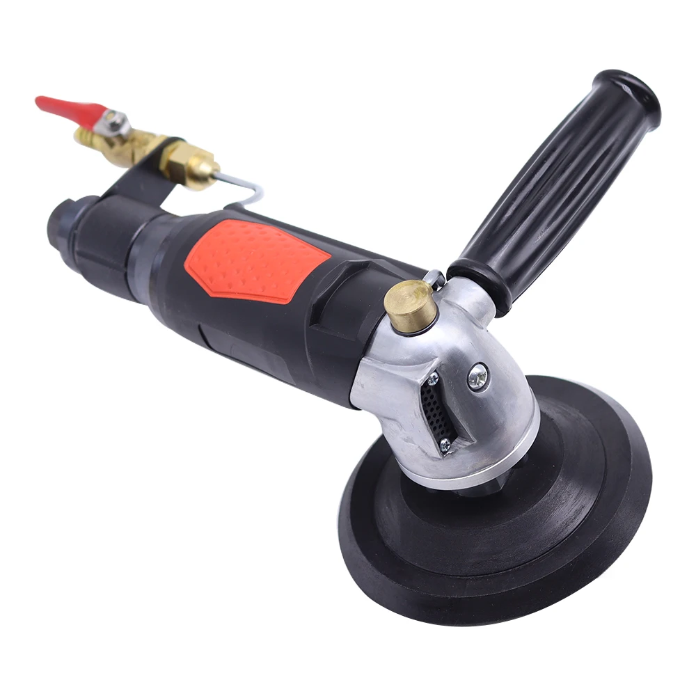 5" Professional Air Wet Sander Polisher Water-Injection 5 inch Pneumatic Water Milling Polishing Machine