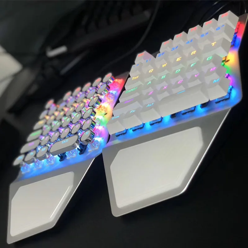 Teclado Mecânico com Fio v3 Single Handed 36 Teclas Bass Teclado Compacto Portátil Esports Gaming Acessórios para Laptop - Imagem 3