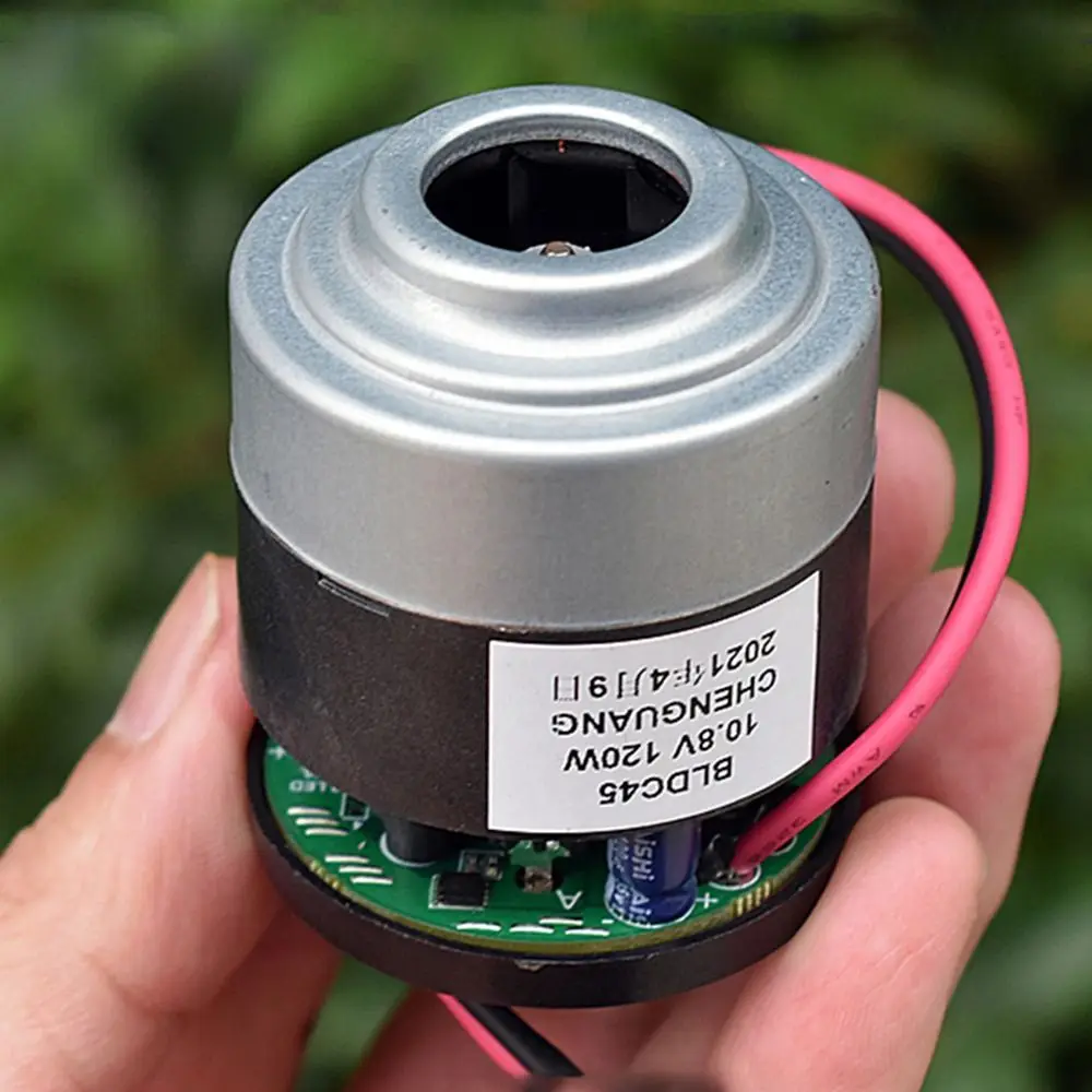 10.8V 120W Brushless Motor Durable Threephase 44.7mm Fan Motor Micro